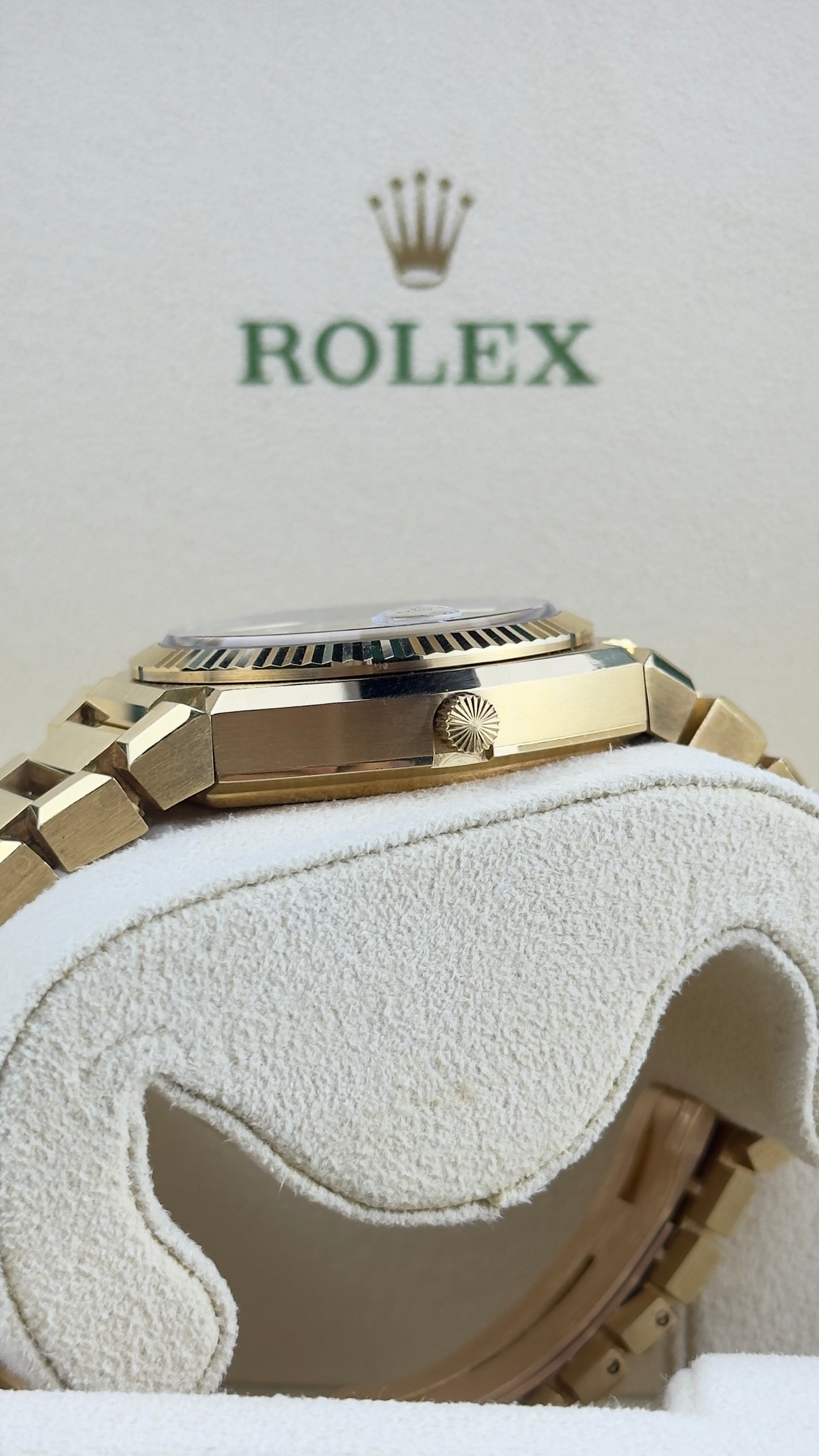 Rolex Datejust Texano - 40mm 18k Yellow Gold ref:5100