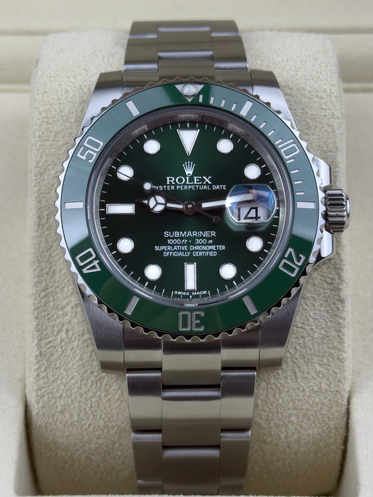 ROLEX SUBMARINER DATE HULK – 40MM – REF: 116610LV