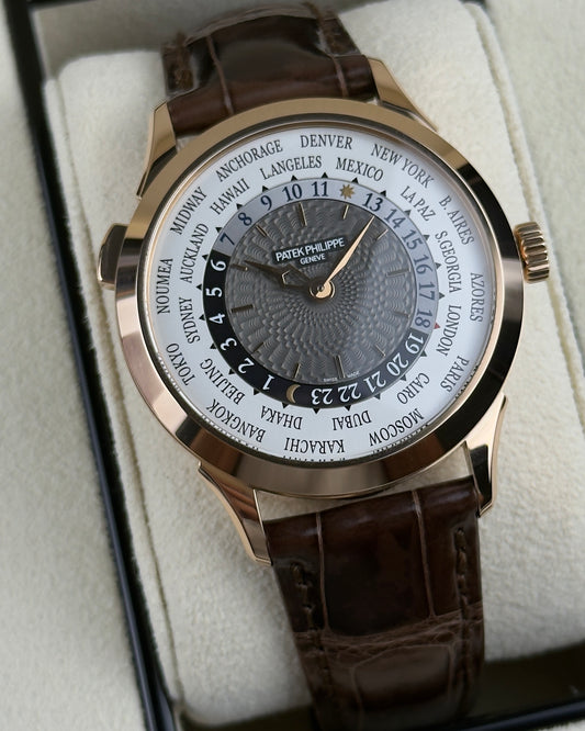 Patek Philippe World Time Complications - 38.5MM - Ref. 5230R-001