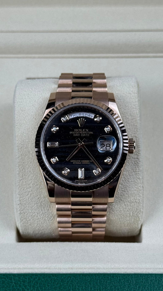Rolex Day-Date Ferrite - 36mm - Ref; 118235