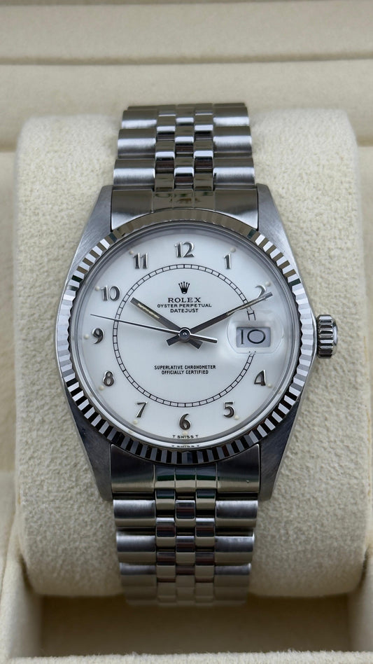 Rolex Datejust 36MM Steel 1601 – “Creamy Boiler Gauge”