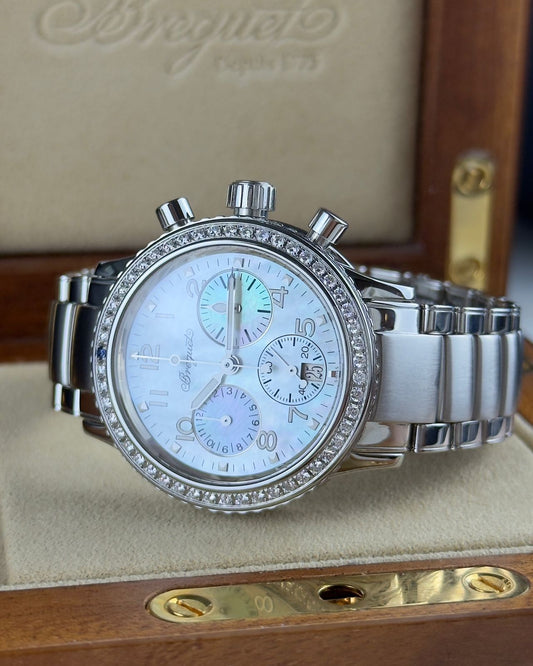 Breguet " Type XXI Transatlantique " Chronograph - 32.5MM - Ref : 4821ST/59/S76