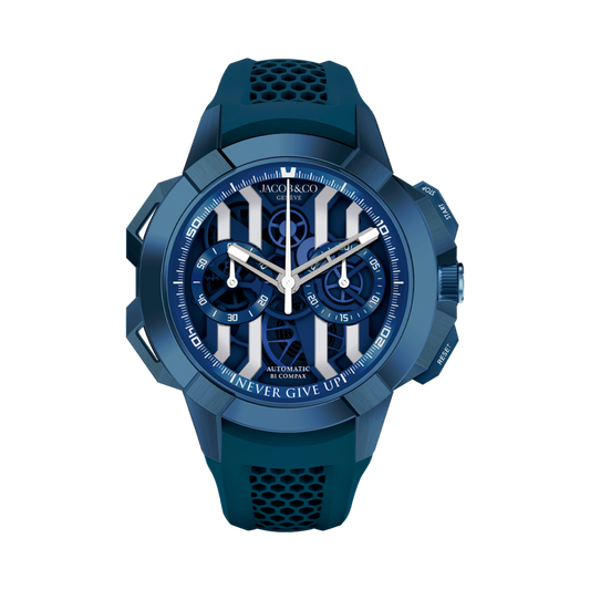 Jacob & Co. EPIC X TITANIUM Chrono- 44MM Ref; EC400.22.AF.AA.A