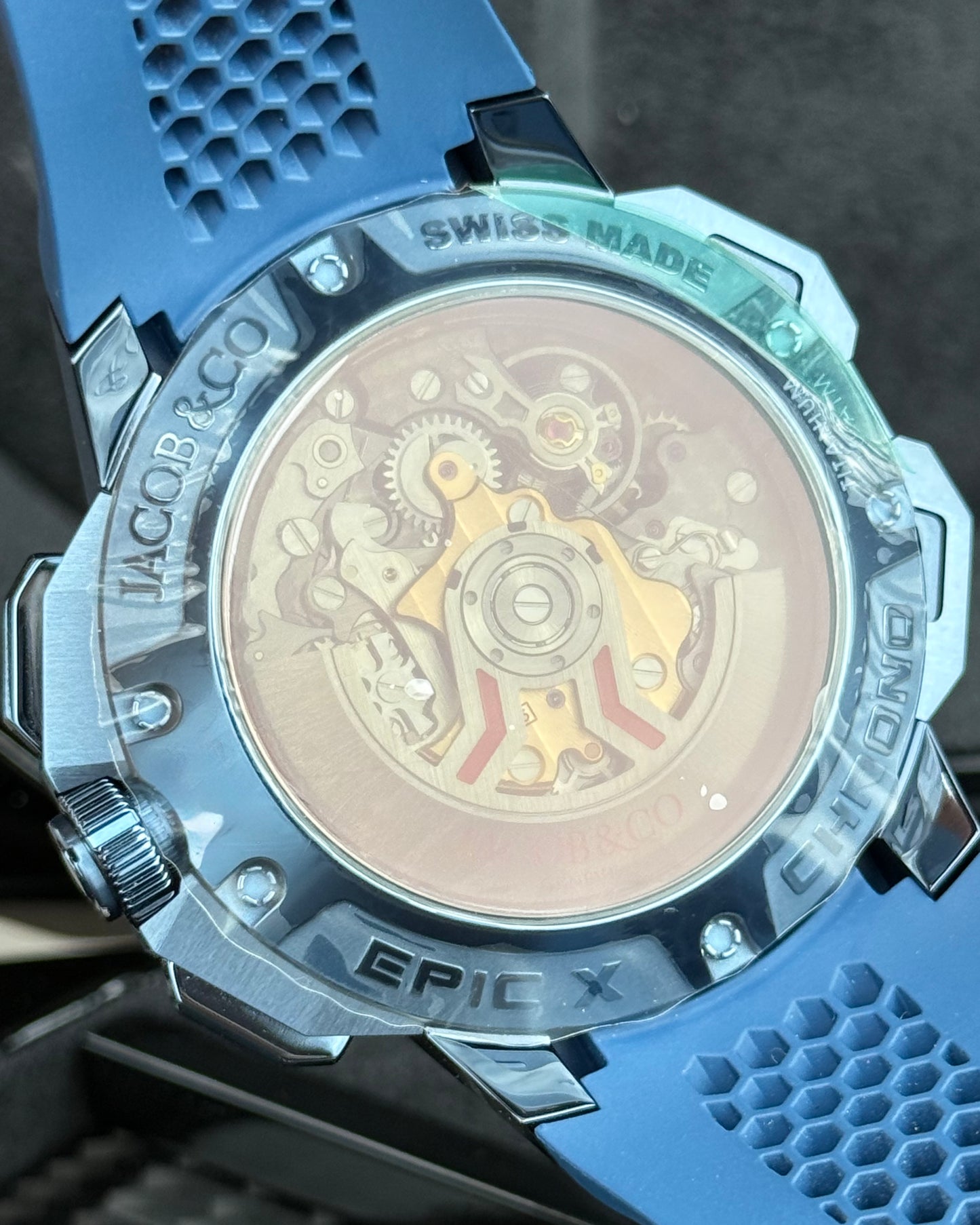 Jacob & Co. EPIC X TITANIUM Chrono- 44MM Ref; EC400.22.AF.AA.A