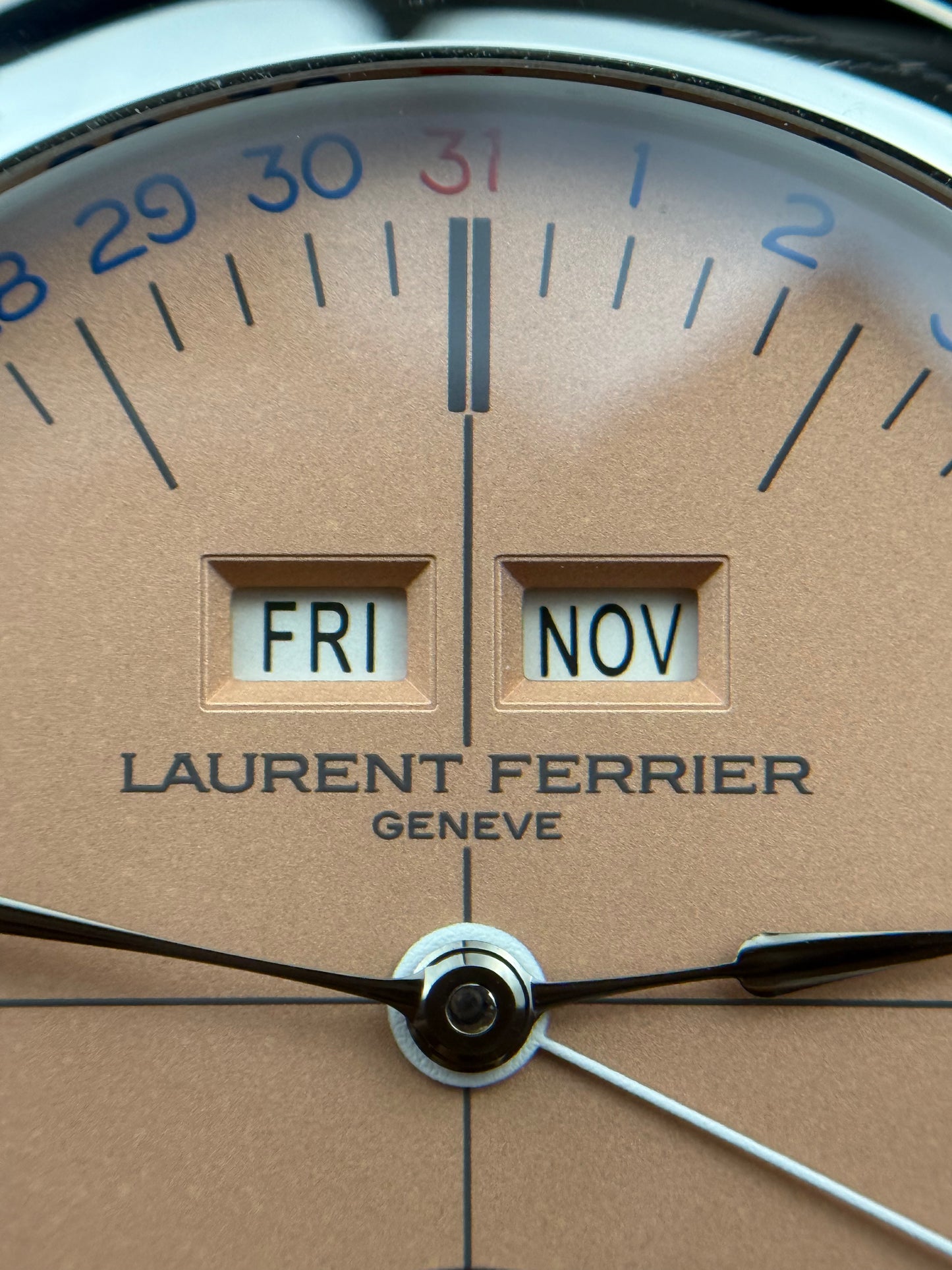 Laurent Ferrier École Annual Calendar - 40MM - REF :  LCF025.AC.CW.1