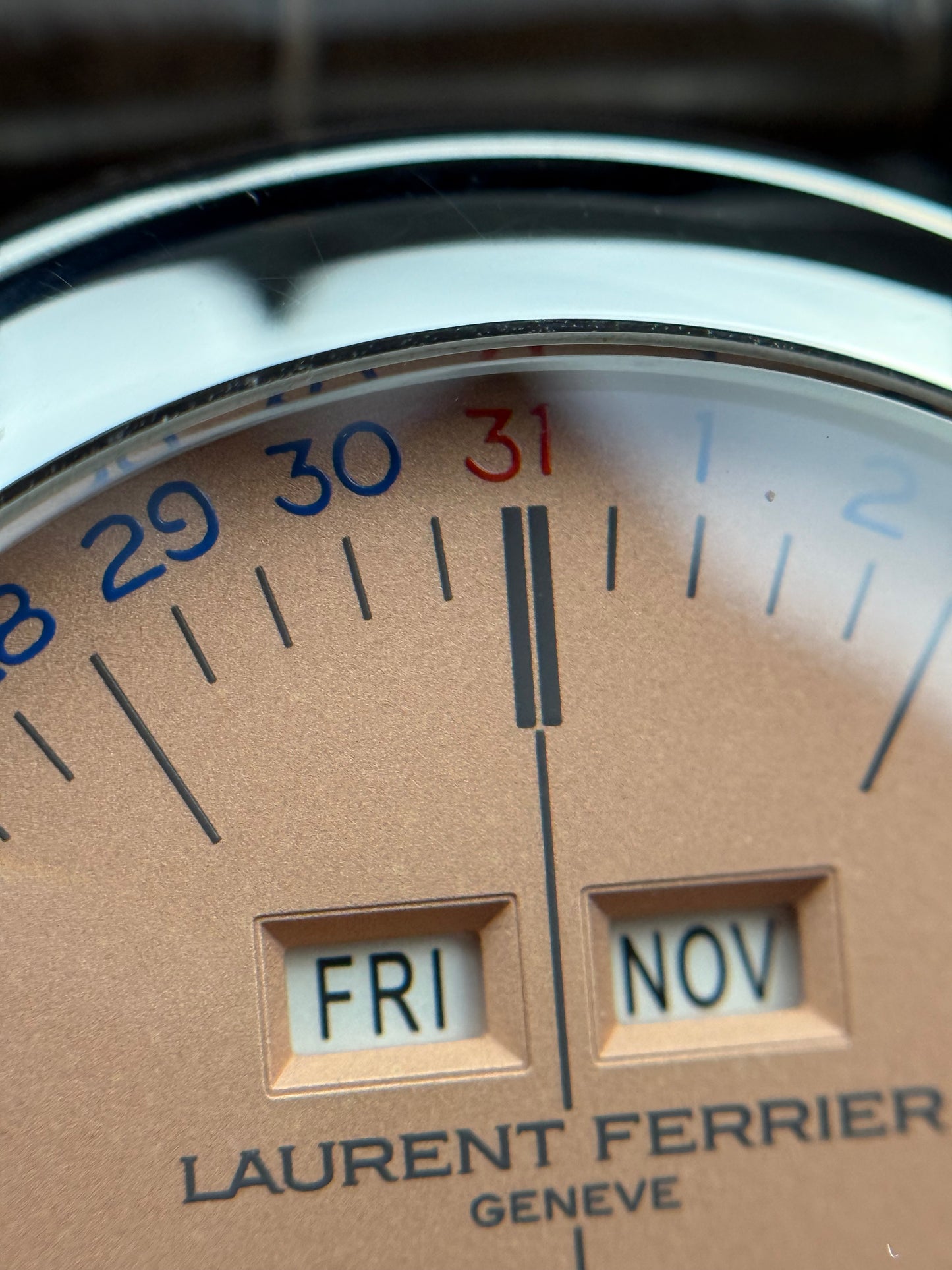 Laurent Ferrier École Annual Calendar - 40MM - REF :  LCF025.AC.CW.1