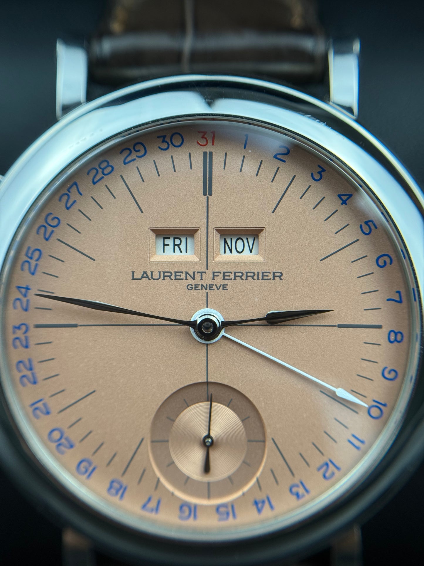 Laurent Ferrier École Annual Calendar - 40MM - REF :  LCF025.AC.CW.1