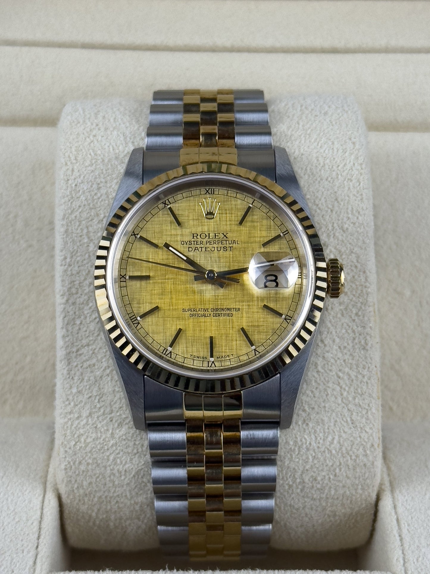 ROLEX DATEJUST–36MM – REF: 16233