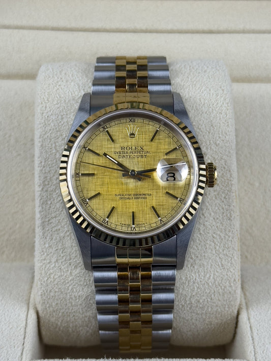 ROLEX DATEJUST–36MM – REF: 16233