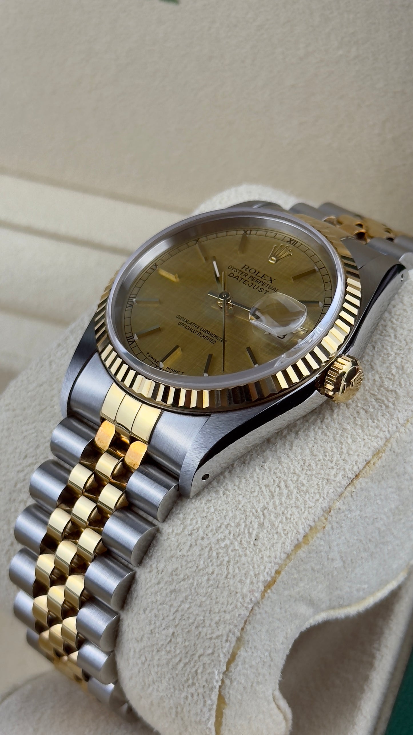 ROLEX DATEJUST–36MM – REF: 16233