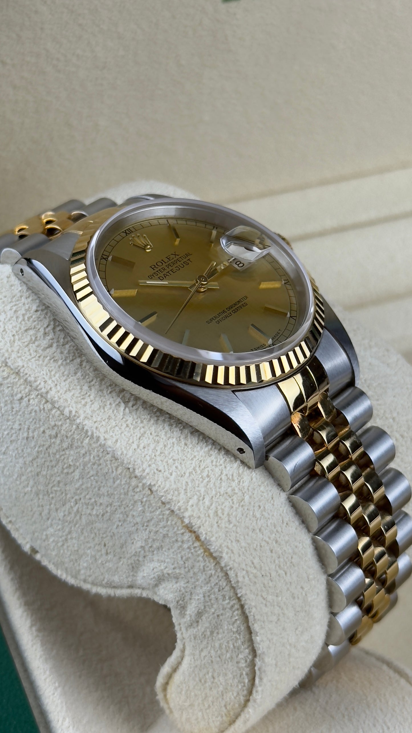 ROLEX DATEJUST–36MM – REF: 16233