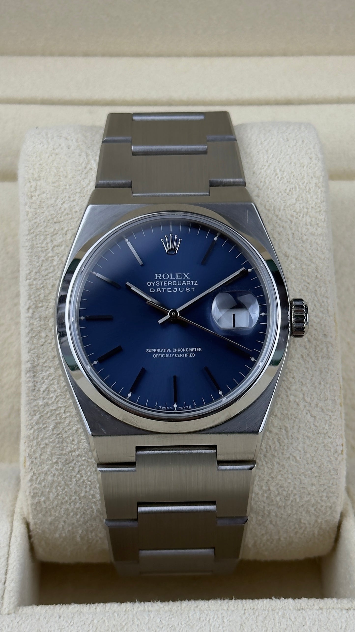 ROLEX OYESTER-QUARTZ DATEJUST – 36MM – REF: 17000