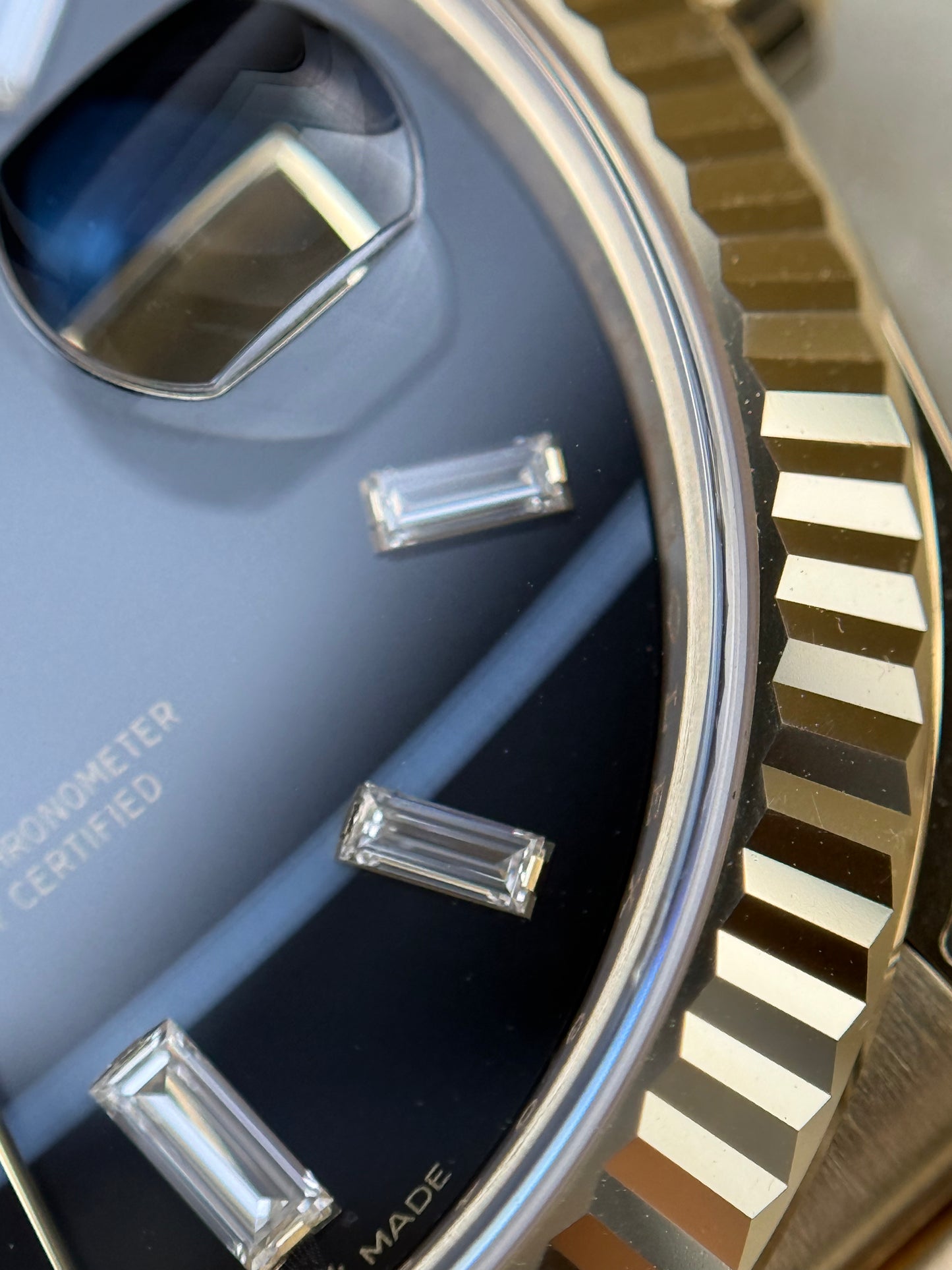 Rolex Day-Date black onyx baguette - 40mm - Ref; 228238-0059