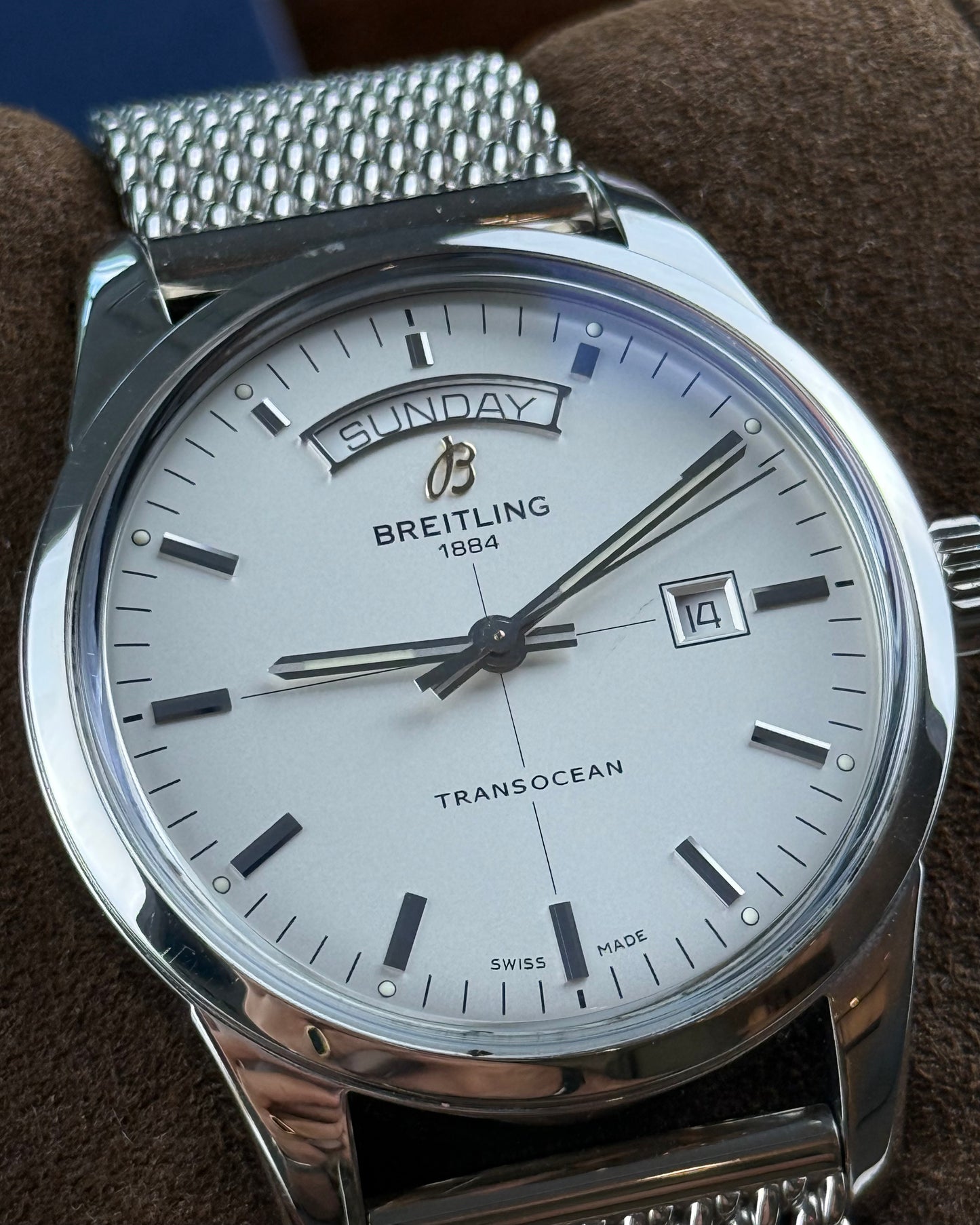 Breitling Transocean Day & Date - 43MM - Ref : A45310121G1A1