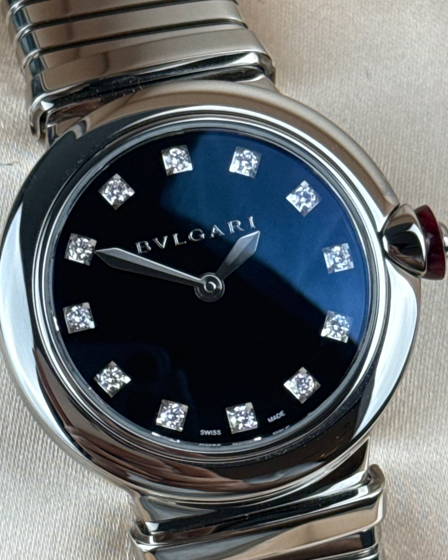 Bulgari Lvcea Tubogas - 28MM - Ref : 102951