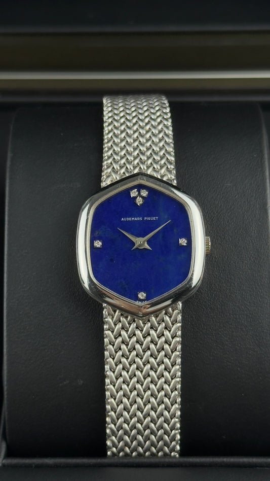 Audemars Piguet Vintage Octagon Lapis - 26MM - REF : HEXWGBL