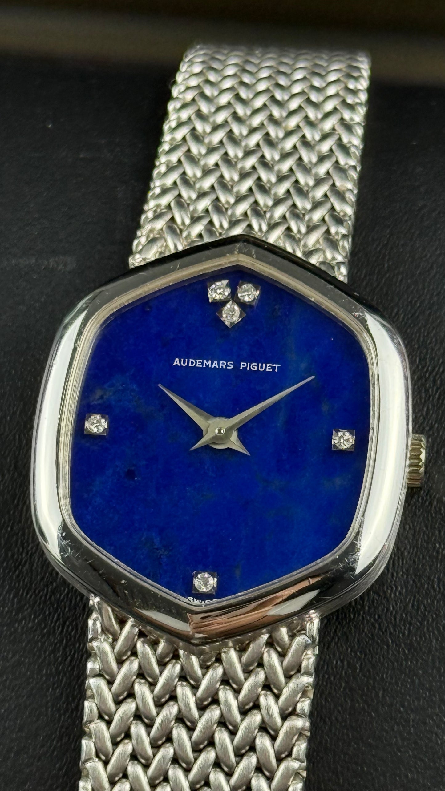 Audemars Piguet Vintage Octagon Lapis - 26MM - REF : HEXWGBL