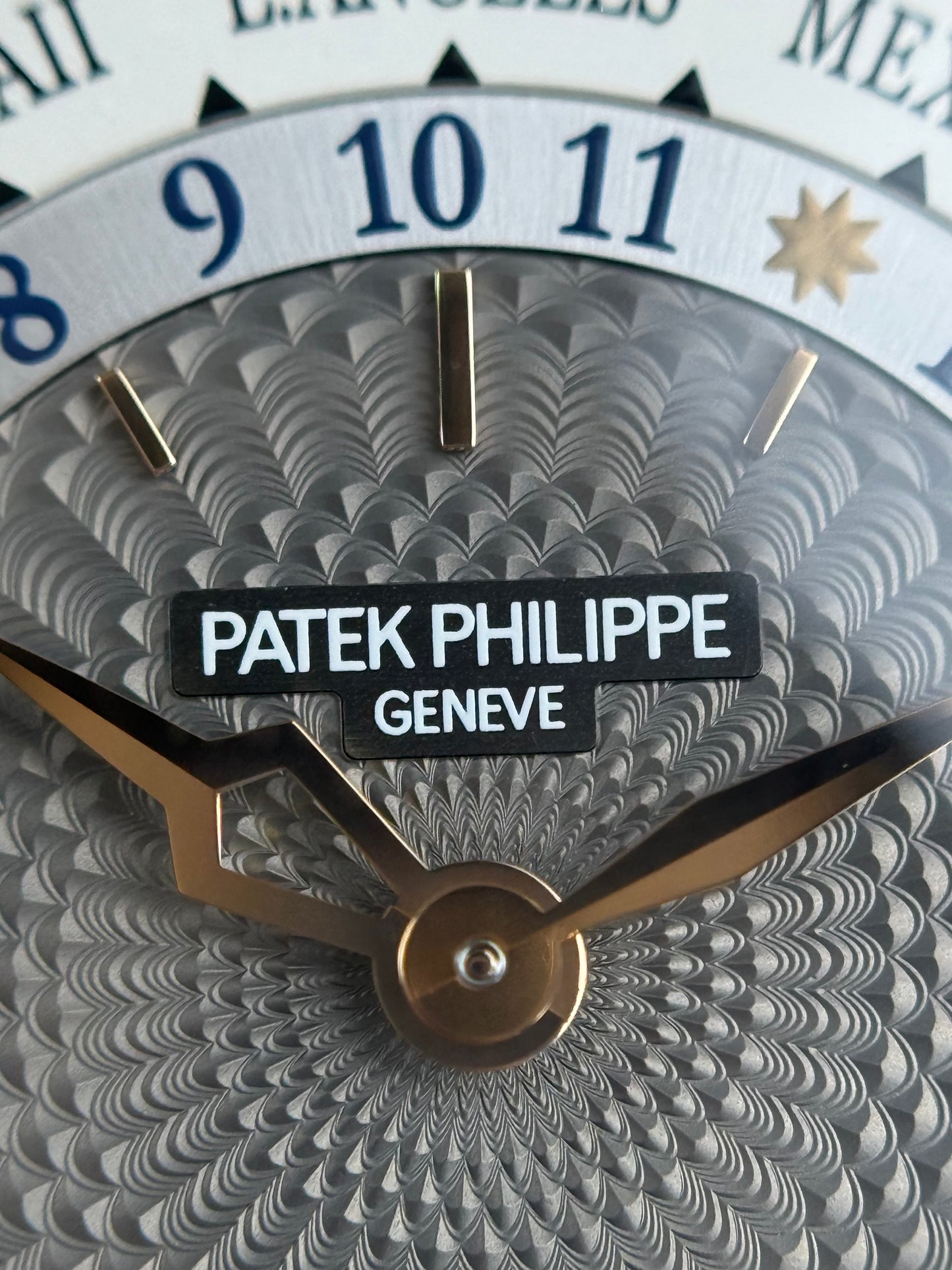 Patek Philippe World Time Complications - 38.5MM - Ref. 5230R-001