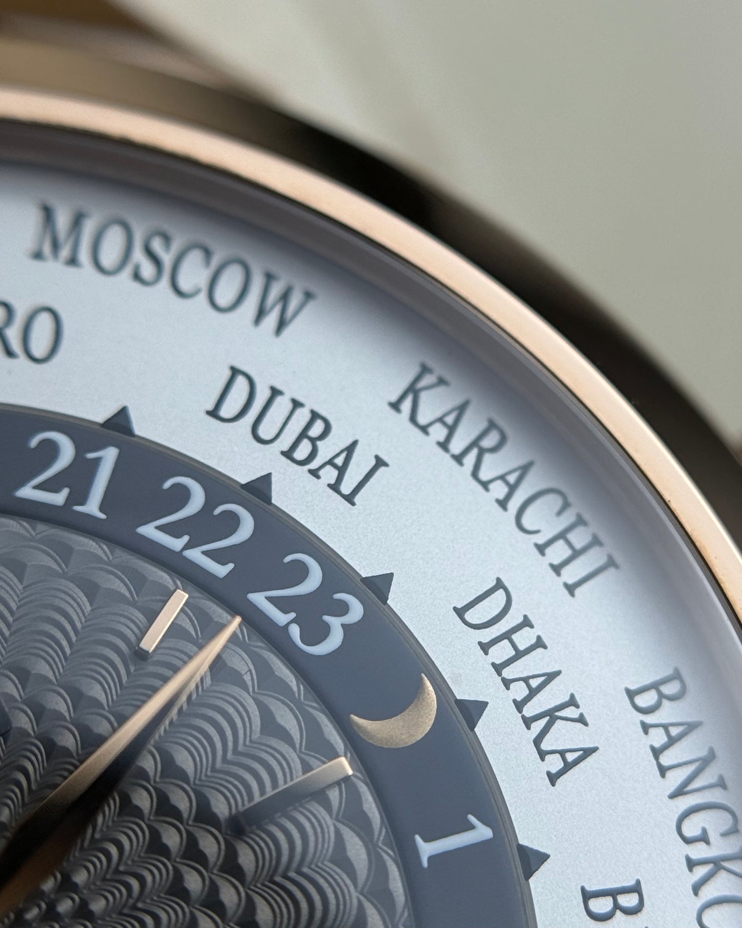 Patek Philippe World Time Complications - 38.5MM - Ref. 5230R-001