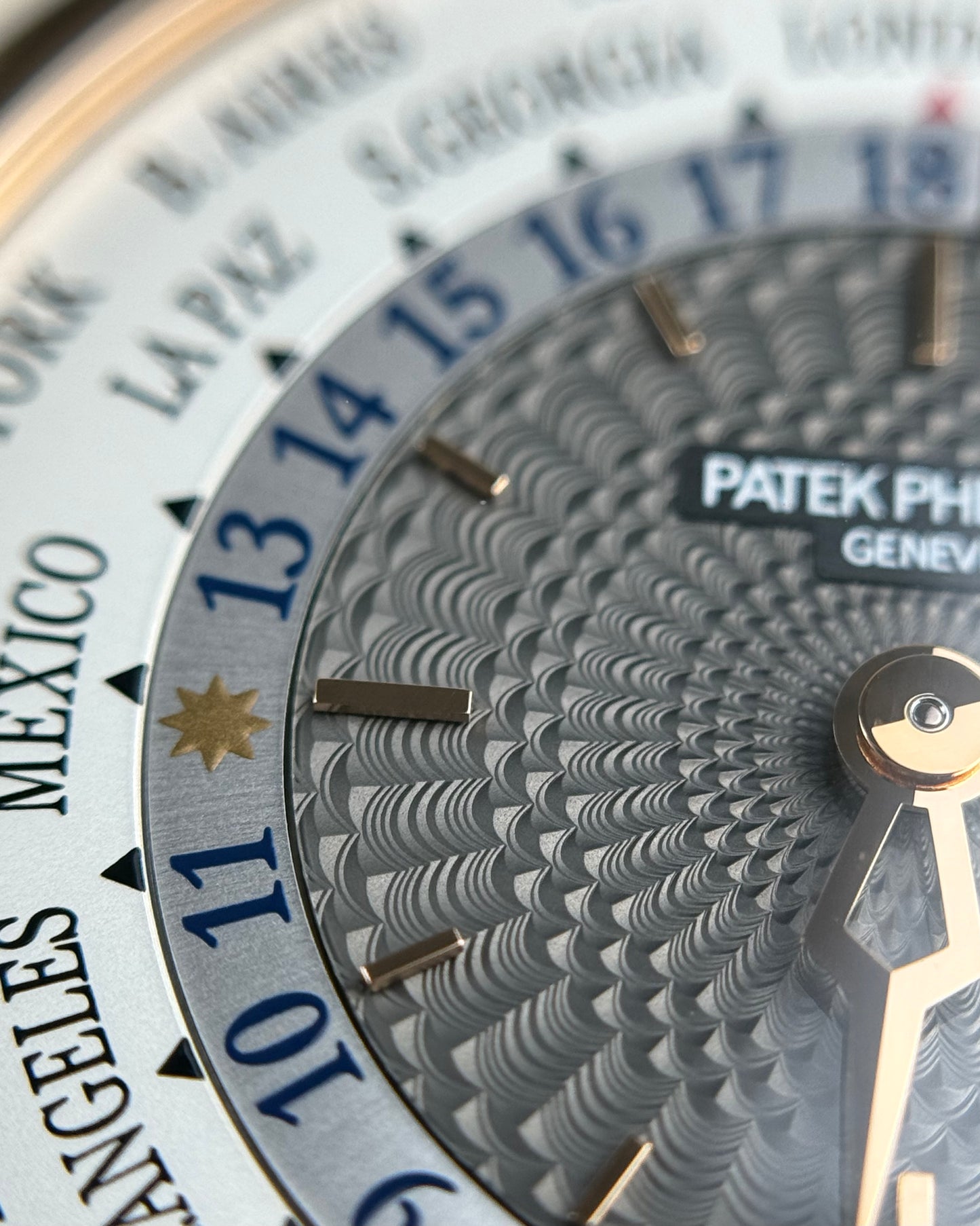 Patek Philippe World Time Complications - 38.5MM - Ref. 5230R-001