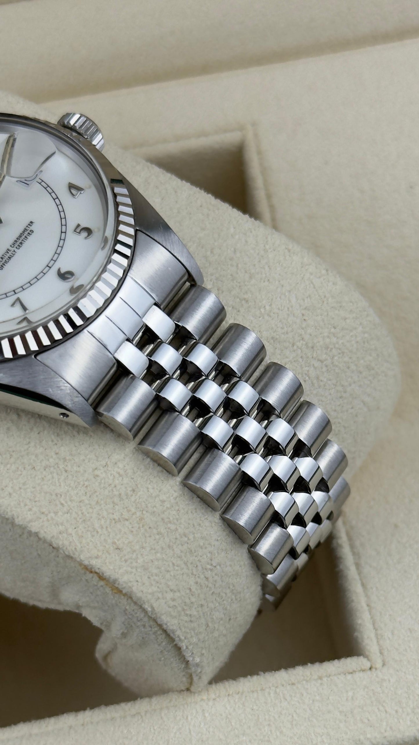 Rolex Datejust 36MM Steel 1601 – “Creamy Boiler Gauge”