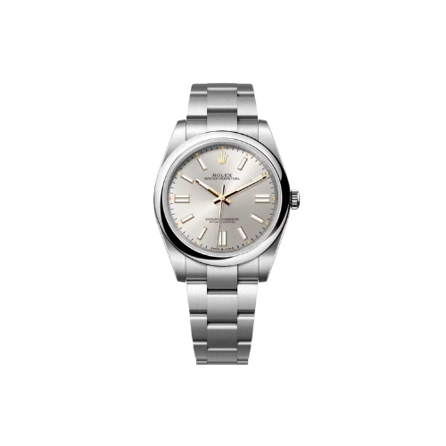 Rolex Oyster Perpetual 41 124300-0001 Silver Dial Oyster Bracelet