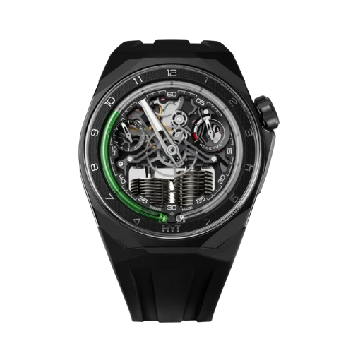 HYT S1 Titanium DLC Green - 45MM - Ref;  H03419-A