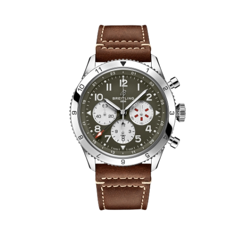 Breitling Super AVI Chronograph GMT - 46MM - Ref - AB04452A1L1X1