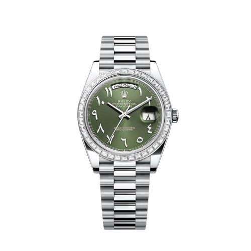 Rolex Oyster Perpetual Day-Date platinum - 40mm - Ref; 228396 TBR