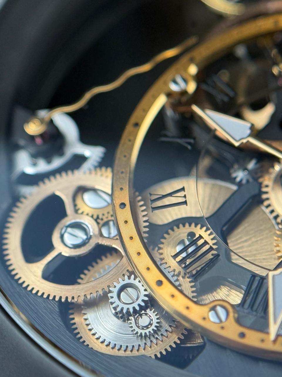 Arnold & Son Time Pyramid Black Limited Edition - 44.6MM - Ref :  1TPBS.R01A.C124B