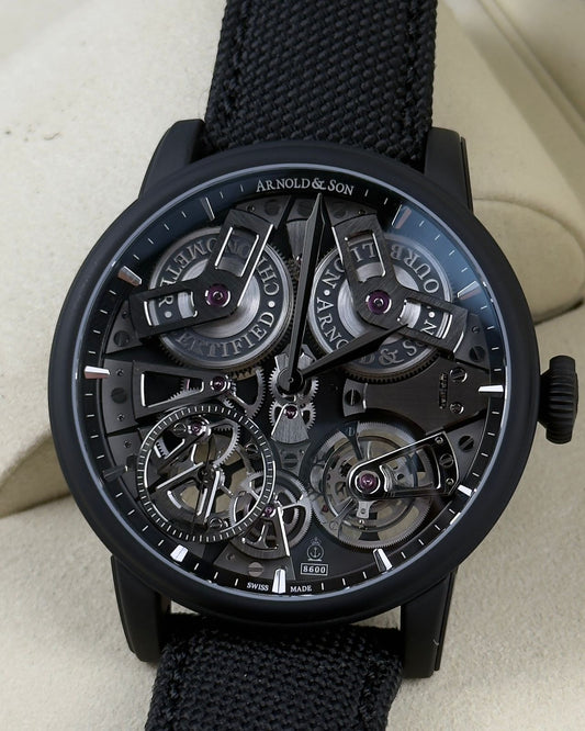 Arnold & Son Tourbillon Chronometer - 46MM - Ref :  1TBAS.B01A
