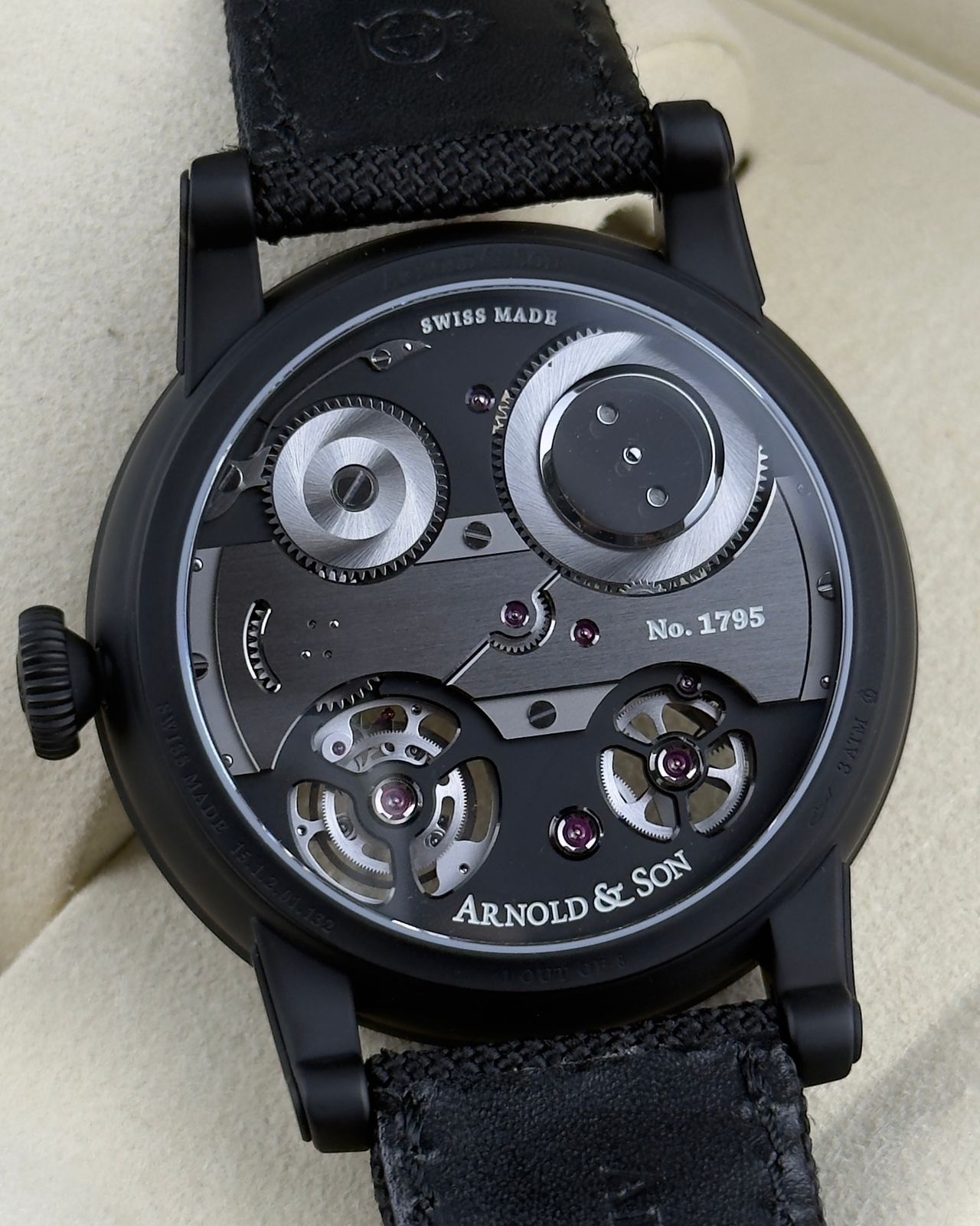 Arnold & Son Tourbillon Chronometer - 46MM - Ref :  1TBAS.B01A