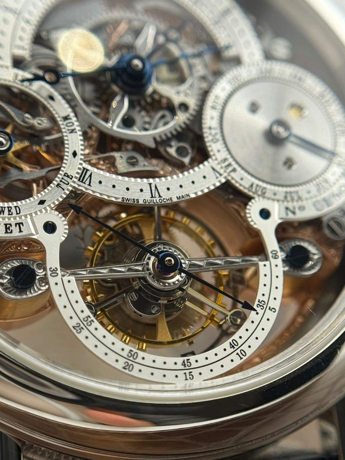 Breguet perpetual tourbillion - 40MM - Ref : 3755PR